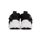 McQ Alexander McQueen Black and Green Tech Sandal 1.0 Sneakers