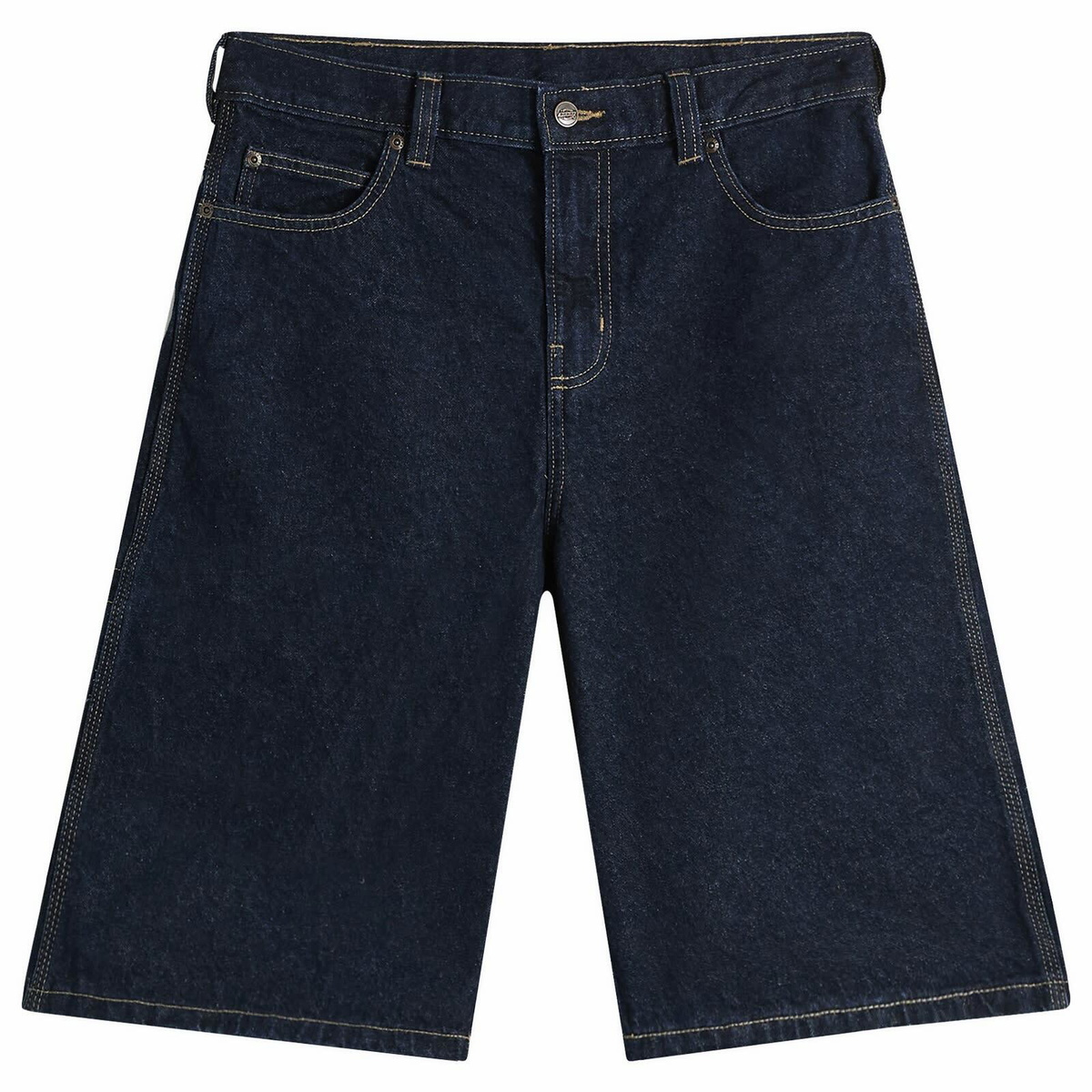 Dickies Men's 958 Loose Denim Shorts in Blue Rinsed