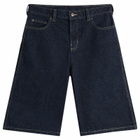 Dickies Men's 958 Loose Denim Shorts in Blue Rinsed