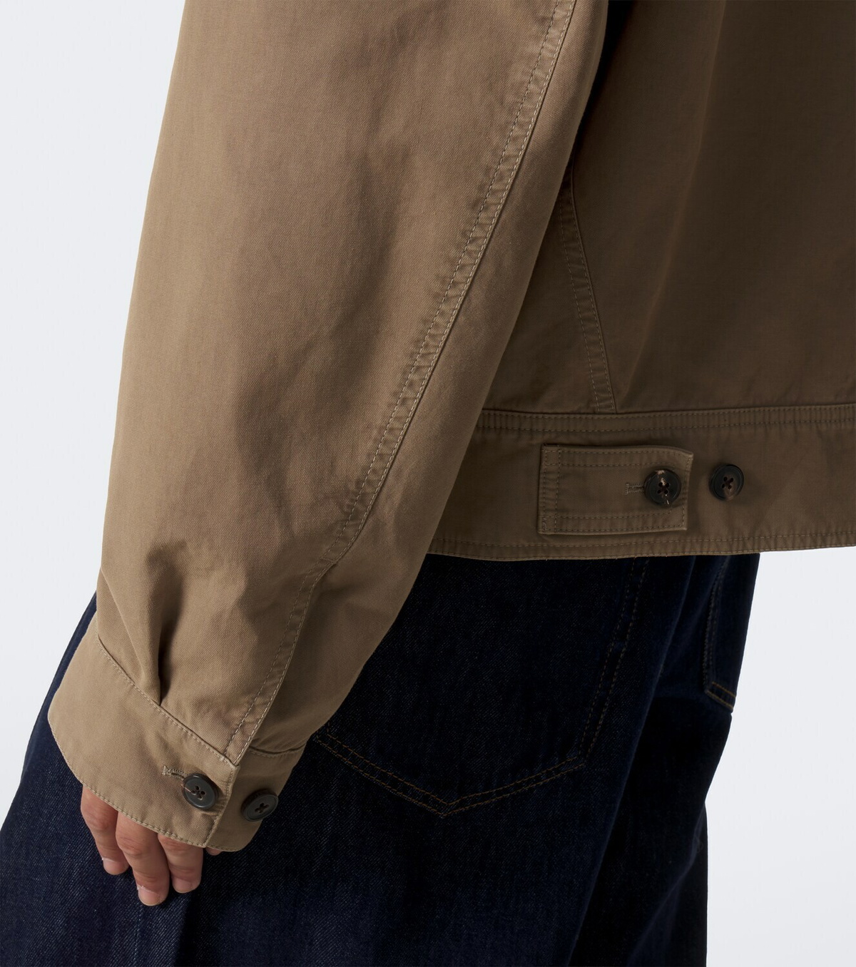 Dries Van Noten Corduroy-trimmed cotton field jacket