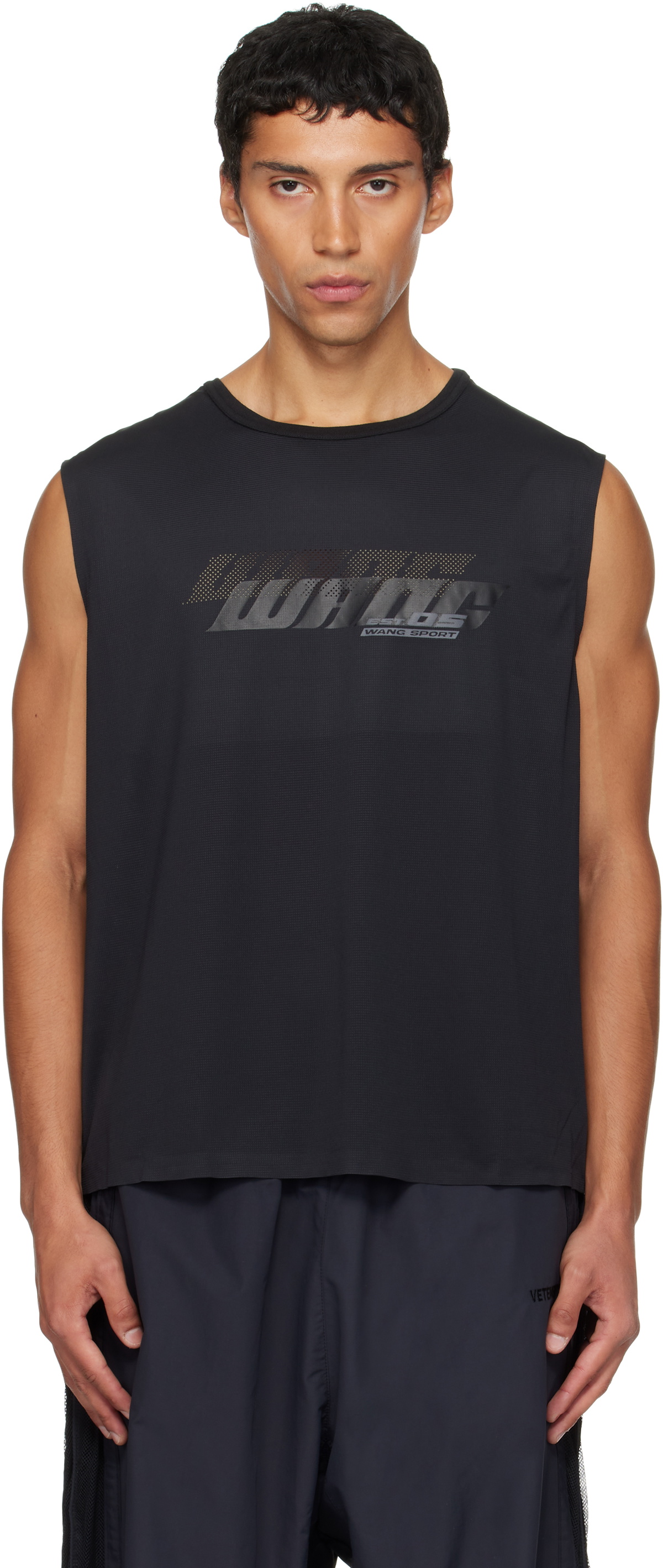 Alexander Wang Gray Muscle Tank Top Alexander Wang