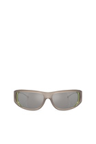 Diesel Wraparound style sunglasses - Sunglasses - Unisex - Grey