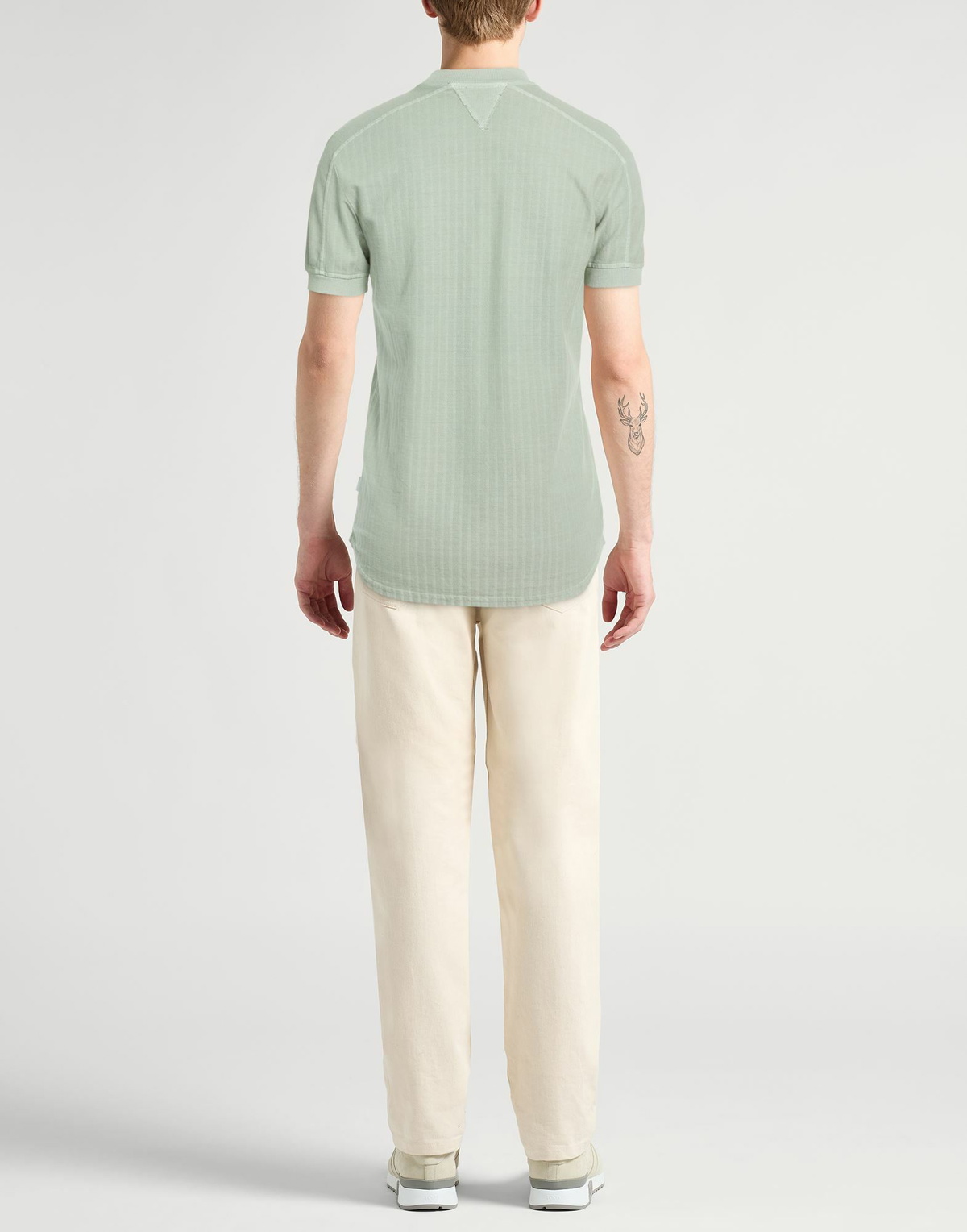 Crossley Mens T-shirt in Sage green