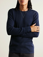 Rag & Bone - Martin Slim-Fit Merino Wool-Blend Sweater - Blue