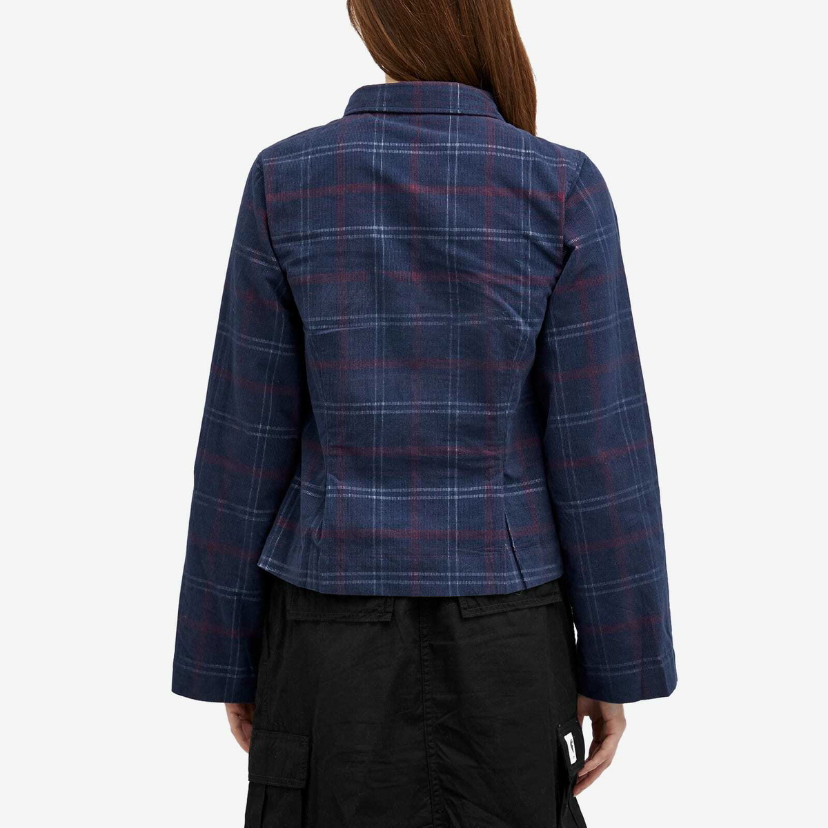 Brain Dead Women's Mesa School Shirt in Blue Multi