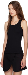 Coperni Black Logo Tank Top