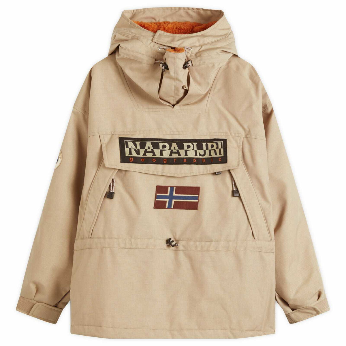 ジャケット・アウター NAPAPIJRI Skidoo 1990 Patch Anorak Jacket | Anoraks | Napapijri PT