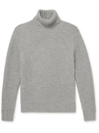 MP Massimo Piombo - Waffle-Knit Wool Rollneck Sweater - Unknown