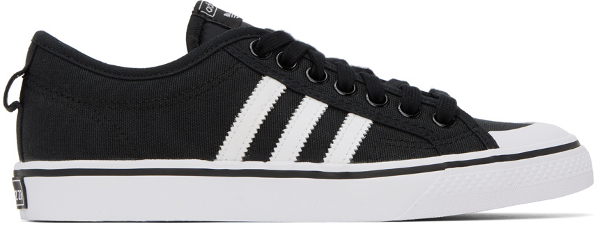 adidas gazelle silver green womens Men's adidas Originals Nizza RF Shoes Black