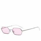 Ray-Ban Women's Yevi Sunglasses in Gunmetal/Pink 