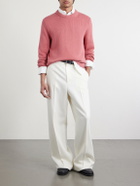 Slowear - Slim-Fit Cotton Sweater - Pink