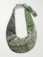 KAPITAL - Snufkin Patchwork Bandana-Print Voile Messenger Bag