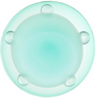 Maria Enomoto Glass SSENSE Exclusive Blue Cake Platter