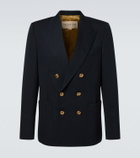 Valentino Double-breasted virgin wool blazer
