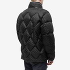 Moncler Men's Nijima Mongrammed Down Jacket in Black