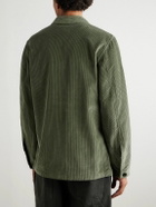 Sid Mashburn - Cotton-Corduroy Overshirt - Green