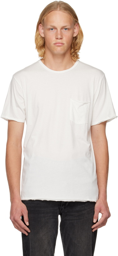 Photo: rag & bone White Miles Principal T-Shirt