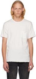 rag & bone White Miles Principal T-Shirt