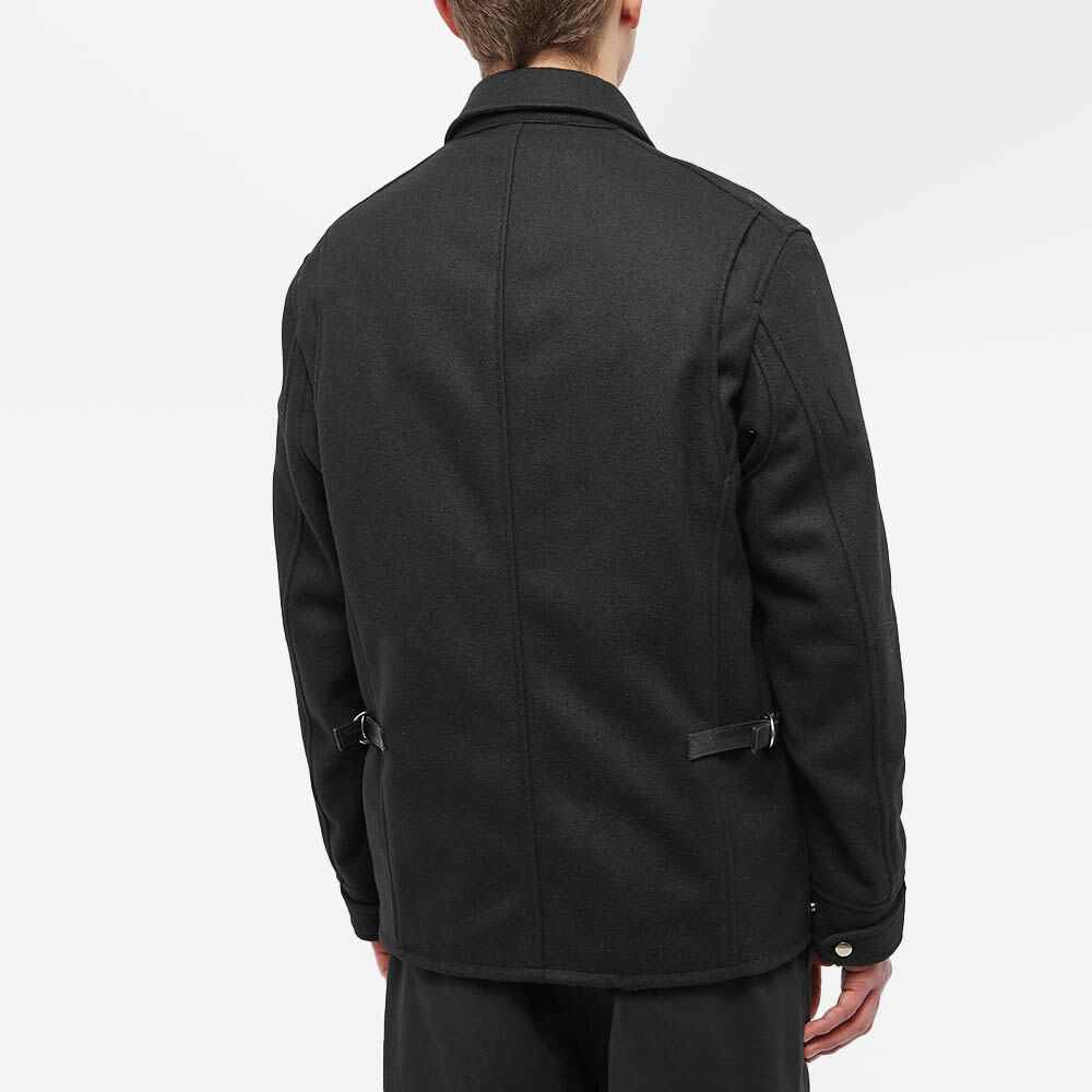 Junya Watanabe MAN x Schott Wool Jacket in Black Junya Watanabe