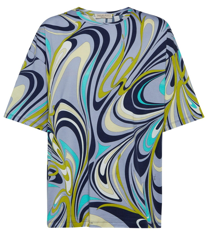 Photo: Pucci Printed cotton T-shirt