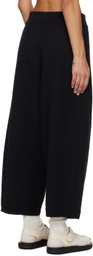 Cordera Black Elasticized Lounge Pants