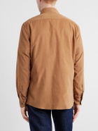 Caruso - Cotton-Corduroy Shirt - Brown