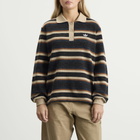 Adidas Women's Striped Polo Knit Jumper in Black