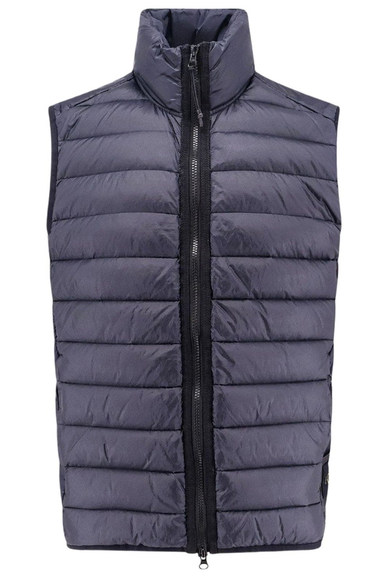 Photo: Stone Island Logo Patch Zip-up Gilet