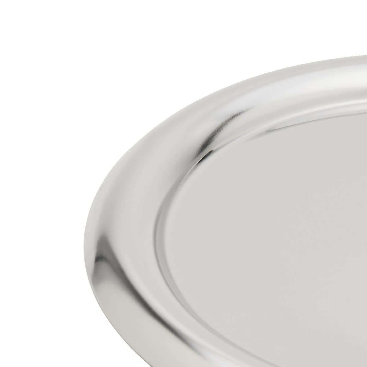 HAY Round Dish - Small in Stainless Steel 