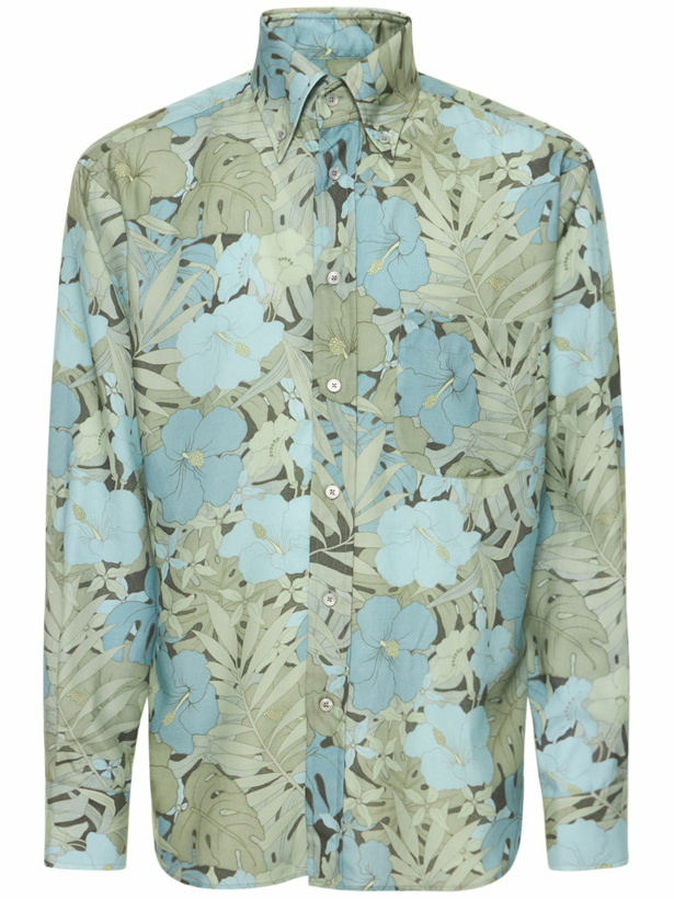 Photo: TOM FORD - Dusty Hibiscus Fluid Fit Leisure Shirt