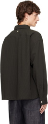 Omar Afridi Black & Khaki Philip Shirt