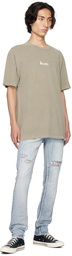 Ksubi Taupe Dreaming Biggie T-Shirt