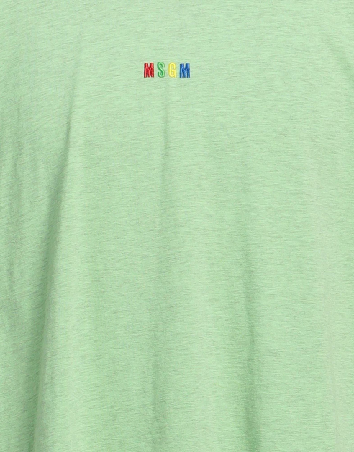 Msgm Mens T-shirt Light in Green