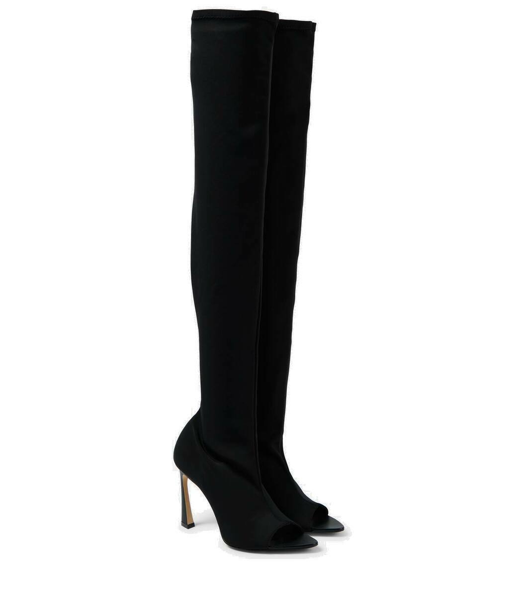 Victoria Beckham Peep Toe over-the-knee boots Victoria Beckham