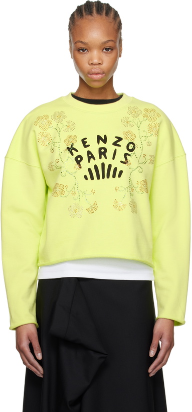 Photo: Kenzo Green Kenzo Paris 'KENZO Jungle Flower' Sweatshirt