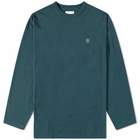 WTAPS Men's Long Sleeve All 03 Crest T-Shirt in Navy