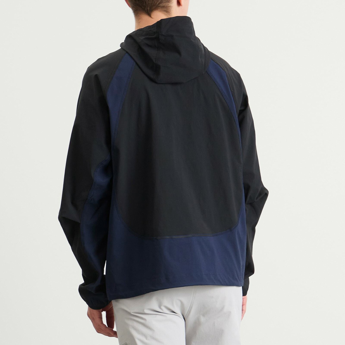 Nike Men's Tech Woven Pro Jacket in Black/Obsidian/Black