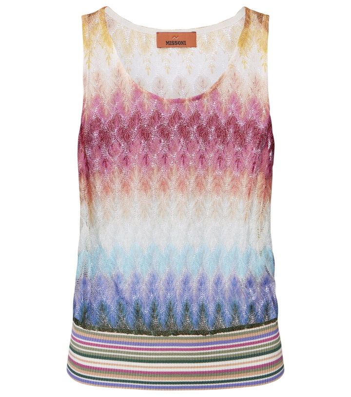Photo: Missoni Knitted tank top