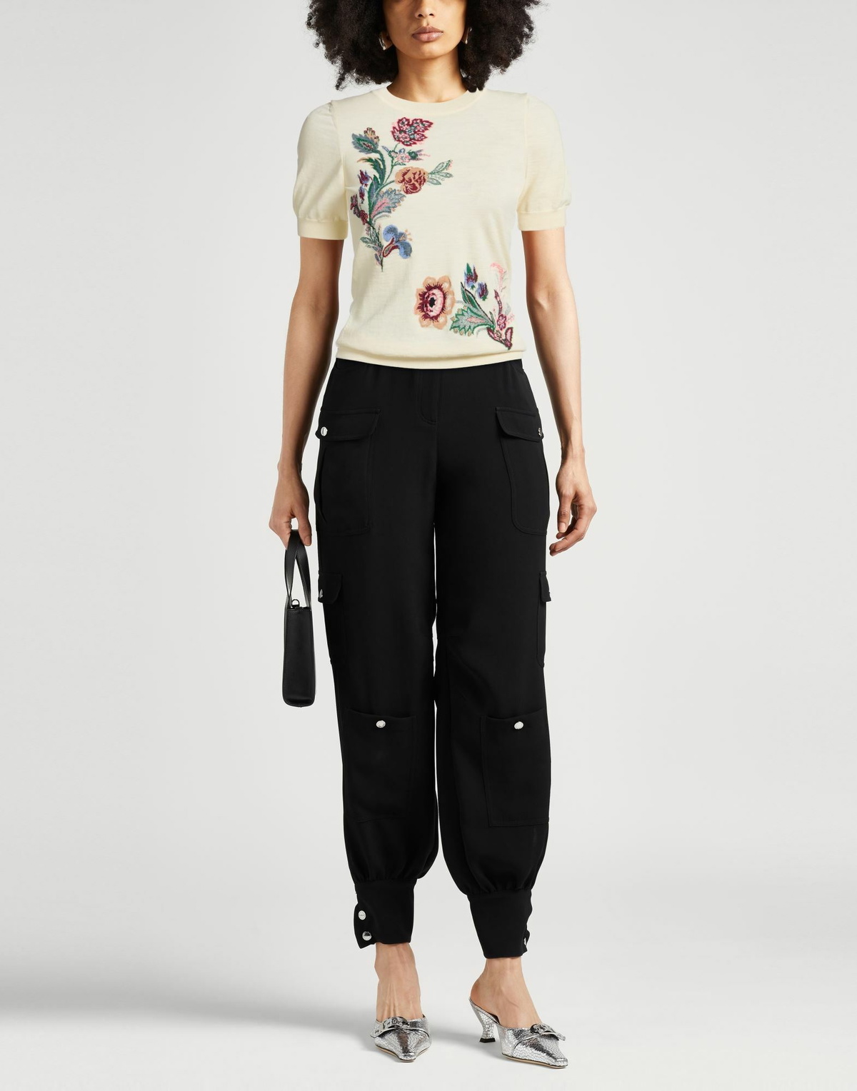 Etro Womens Sweater Cream
