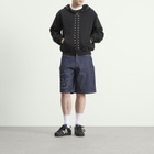 Pleasures Men's x Zero Skull Denim Shorts in Raw