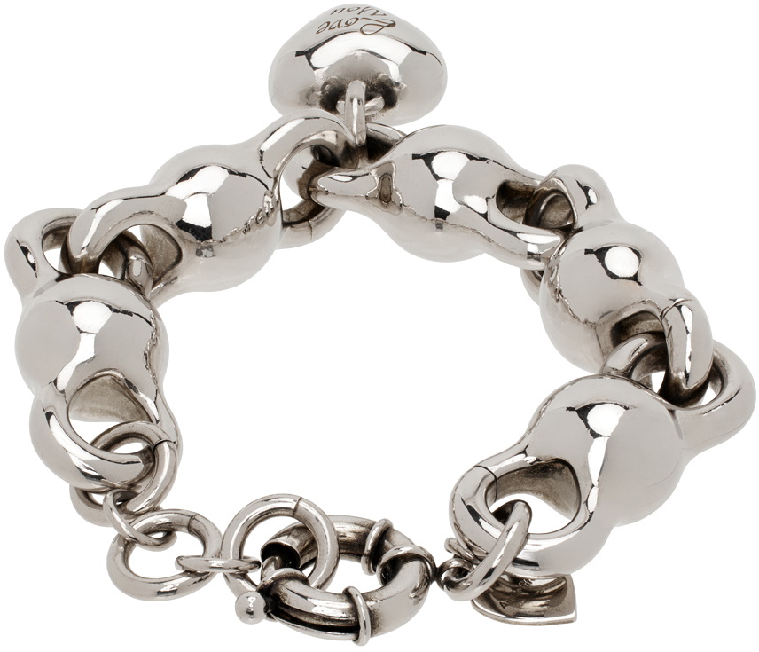 Acne Studios Silver Charm Bracelet