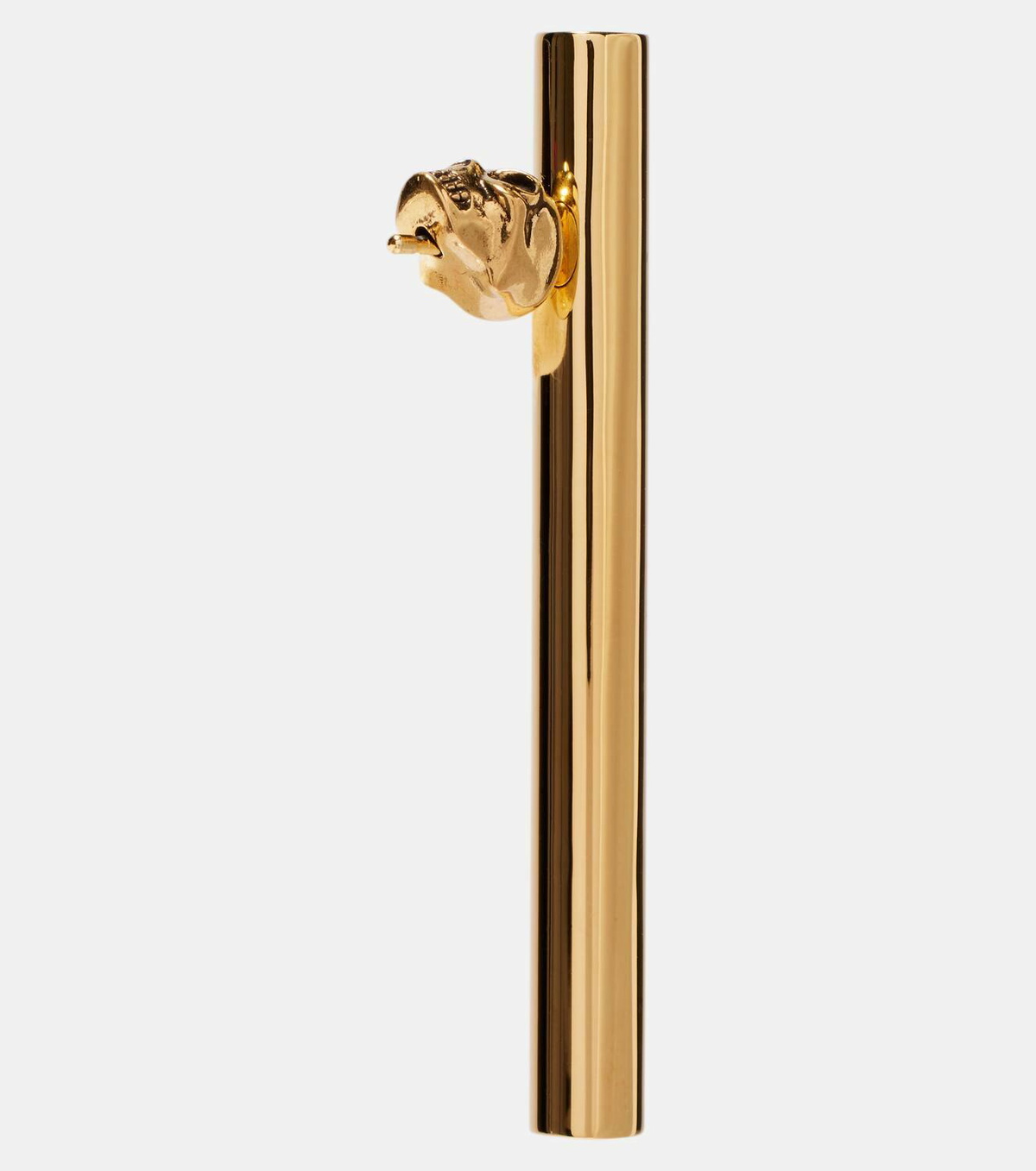 McQueen Logo drop earrings