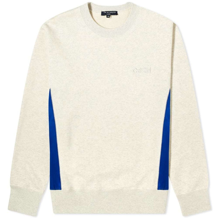 Photo: Comme des Garcons Homme Embroidered Logo Crew Sweat