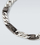 Gucci Gucci Interlocking sterling silver chain bracelet