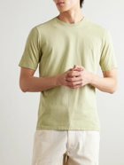 Folk - Garment-Dyed Cotton-Jersey T-Shirt - Green