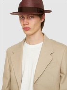 BORSALINO - Federico 6cm Brim Straw Panama Hat