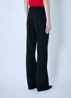 GANNI Bonded Crepe Belted Pants