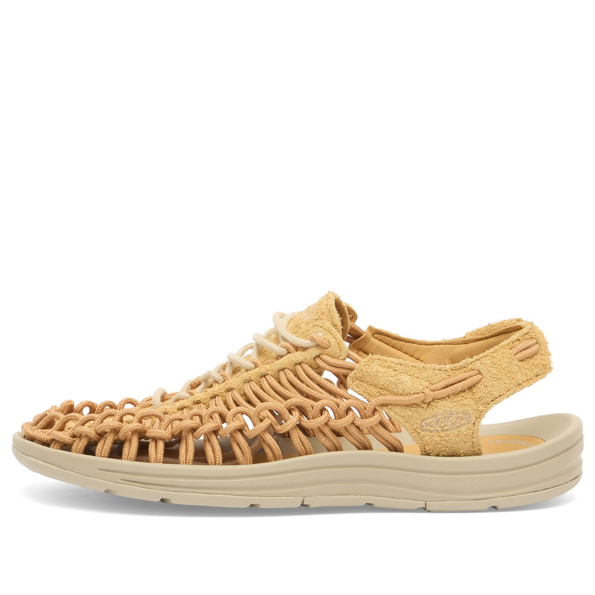 Keen Women's Uneek Leather in Oak Buff/Plaza Taupe