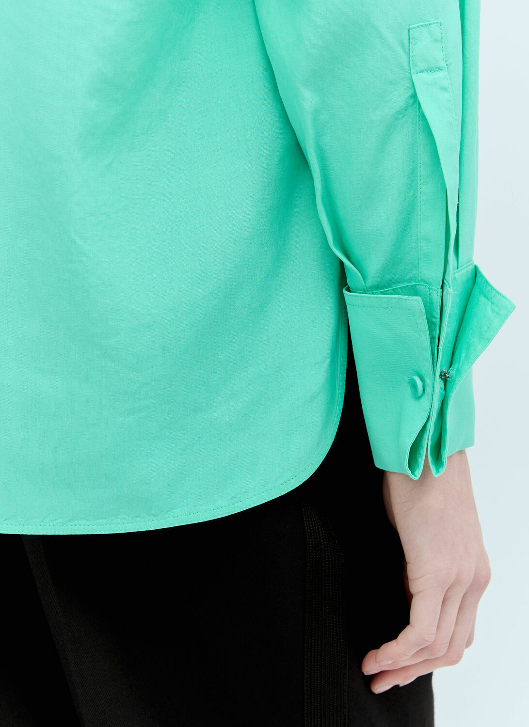 Max Mara Flap Pockets Silk Shirt