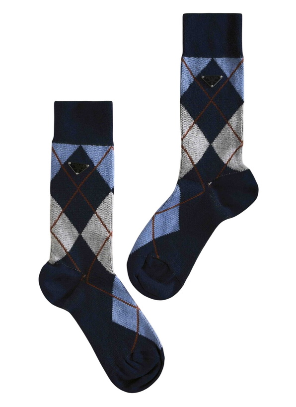 Photo: Prada Argyle Socks